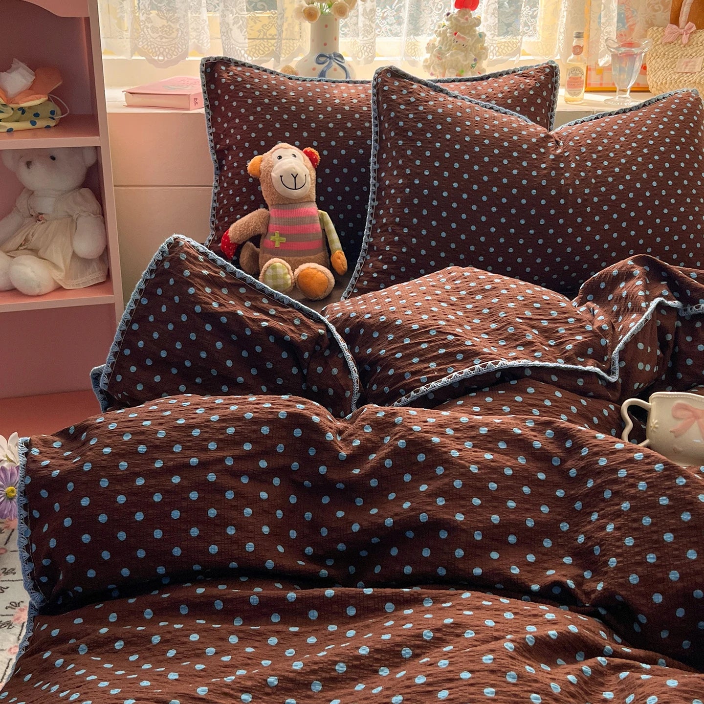 Retro Dot Polka Dot Bedding Collection