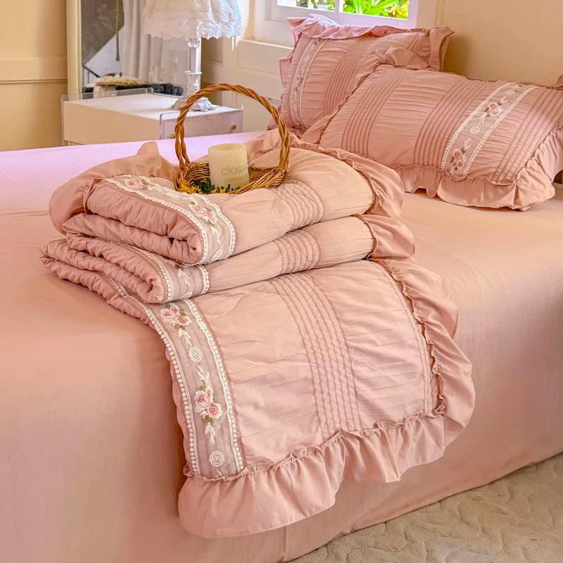 Romantic Ruffle Bedding Set