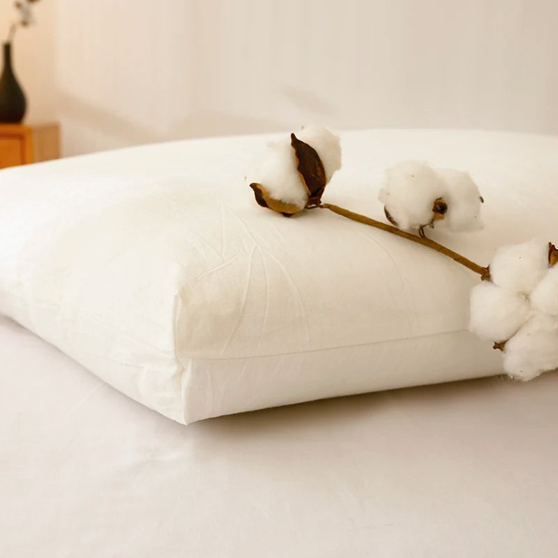 WhisperLinens Cotton Comfort Pillow