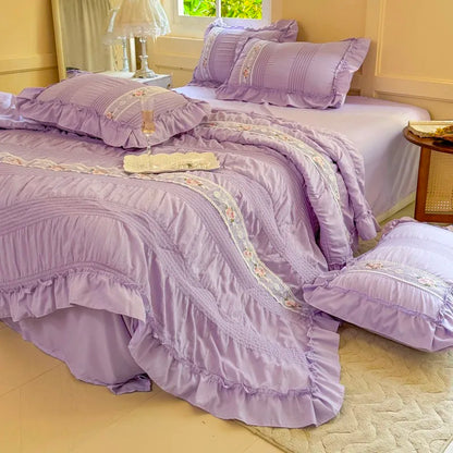 Romantic Ruffle Bedding Set