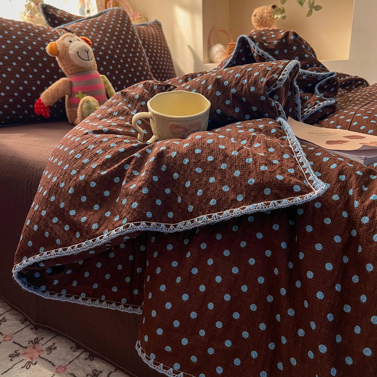 Retro Dot Polka Dot Bedding Collection