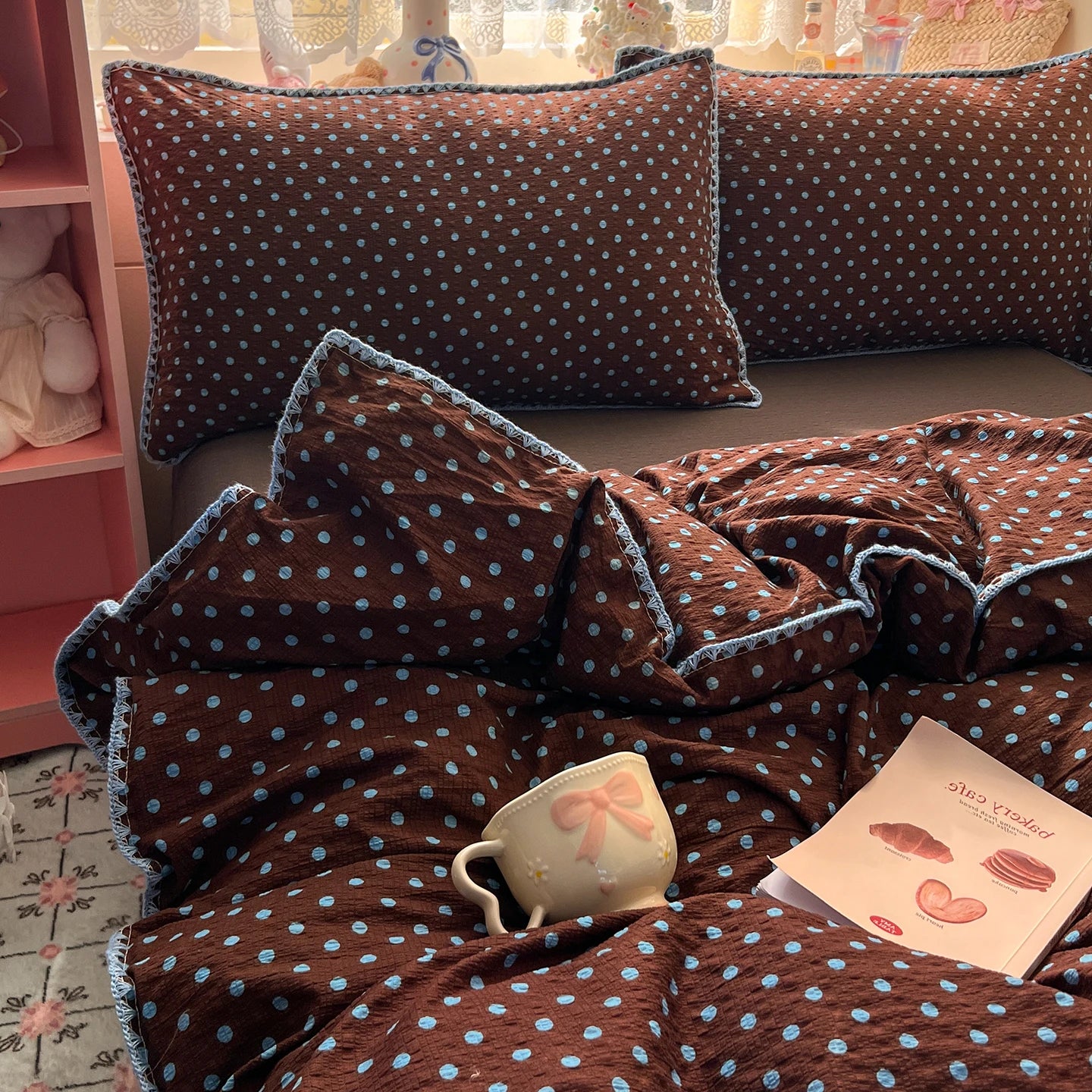 Retro Dot Polka Dot Bedding Collection