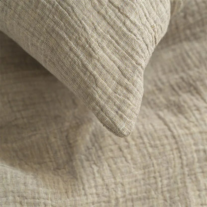 Rustic Comfort Bedding Set / Muted Ash Gray