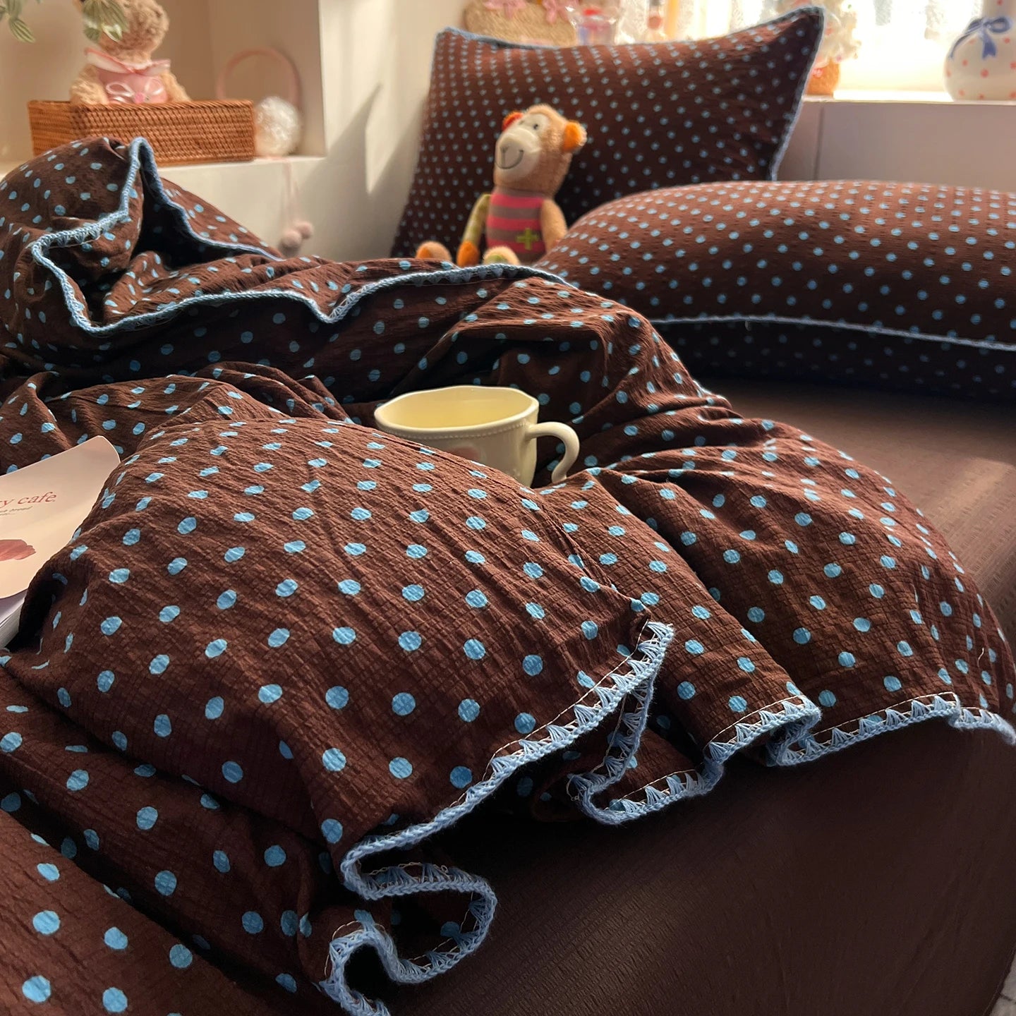 Retro Dot Polka Dot Bedding Collection