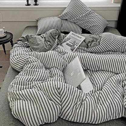 Serene Stripes Bedding Set