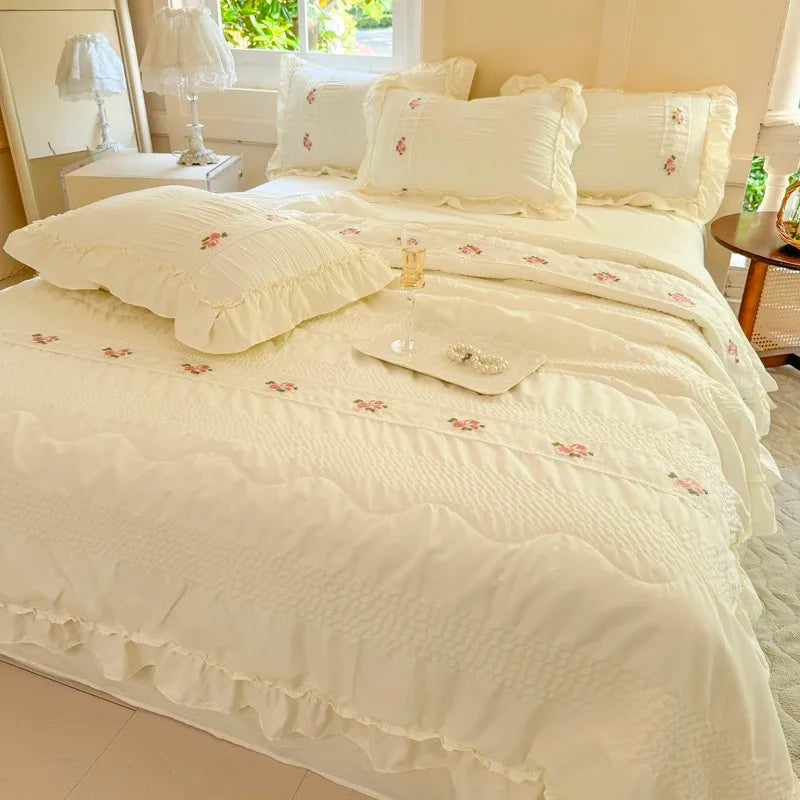 Romantic Ruffle Bedding Set