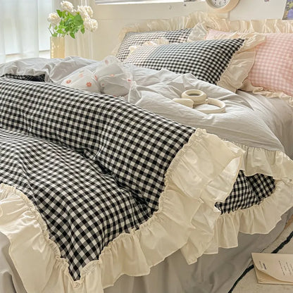 Playful Gingham Ruffle Collection