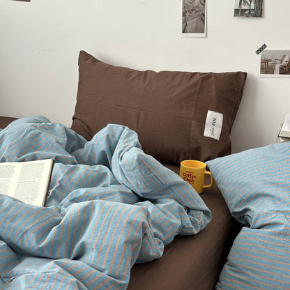 Minimalist Stripe Bedding Collection - WhisperLinens