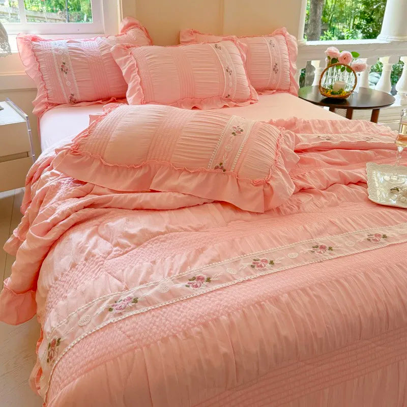 Romantic Ruffle Bedding Set