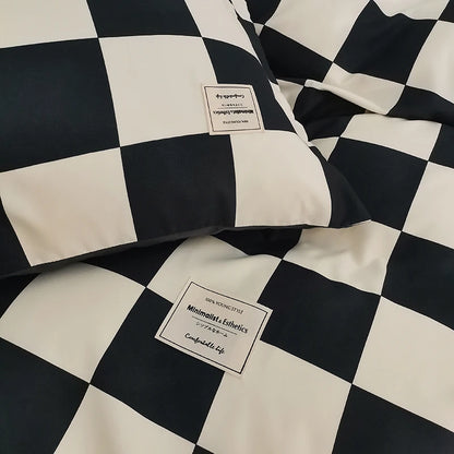 Checkerboard Bedding Collection - WhisperLinens