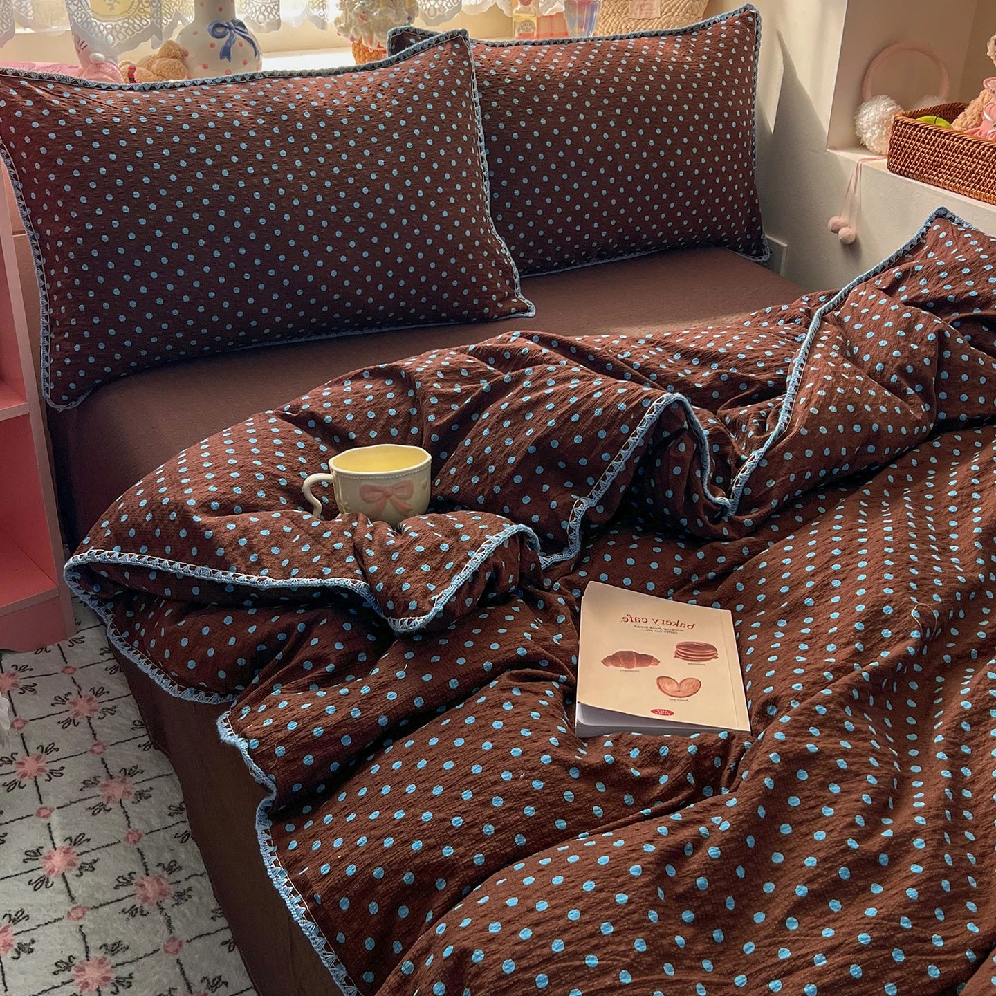 Retro Dot Polka Dot Bedding Collection
