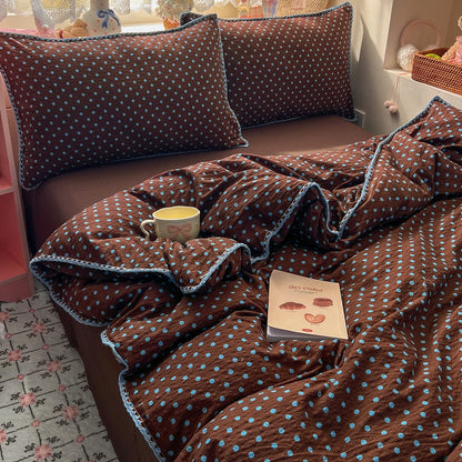 Retro Dot Polka Dot Bedding Collection