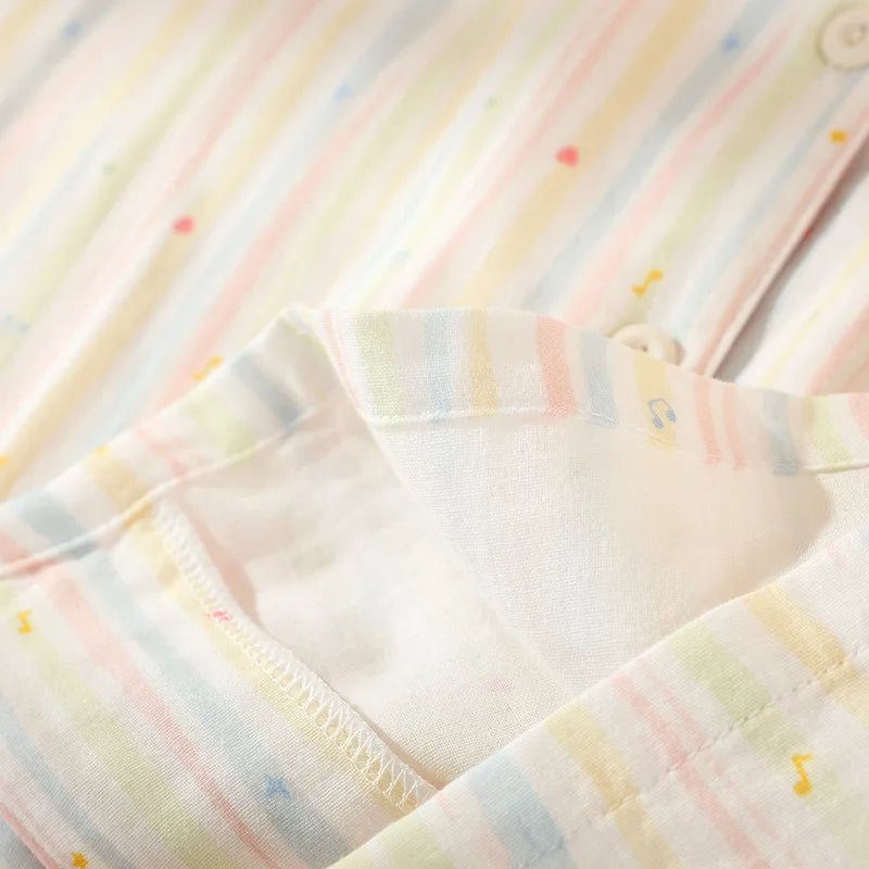 Summer Breeze Cotton Pajama Set
