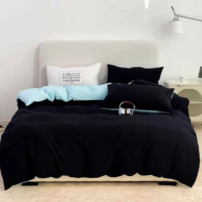 Washed Cotton Duvet Cover Bedding Set