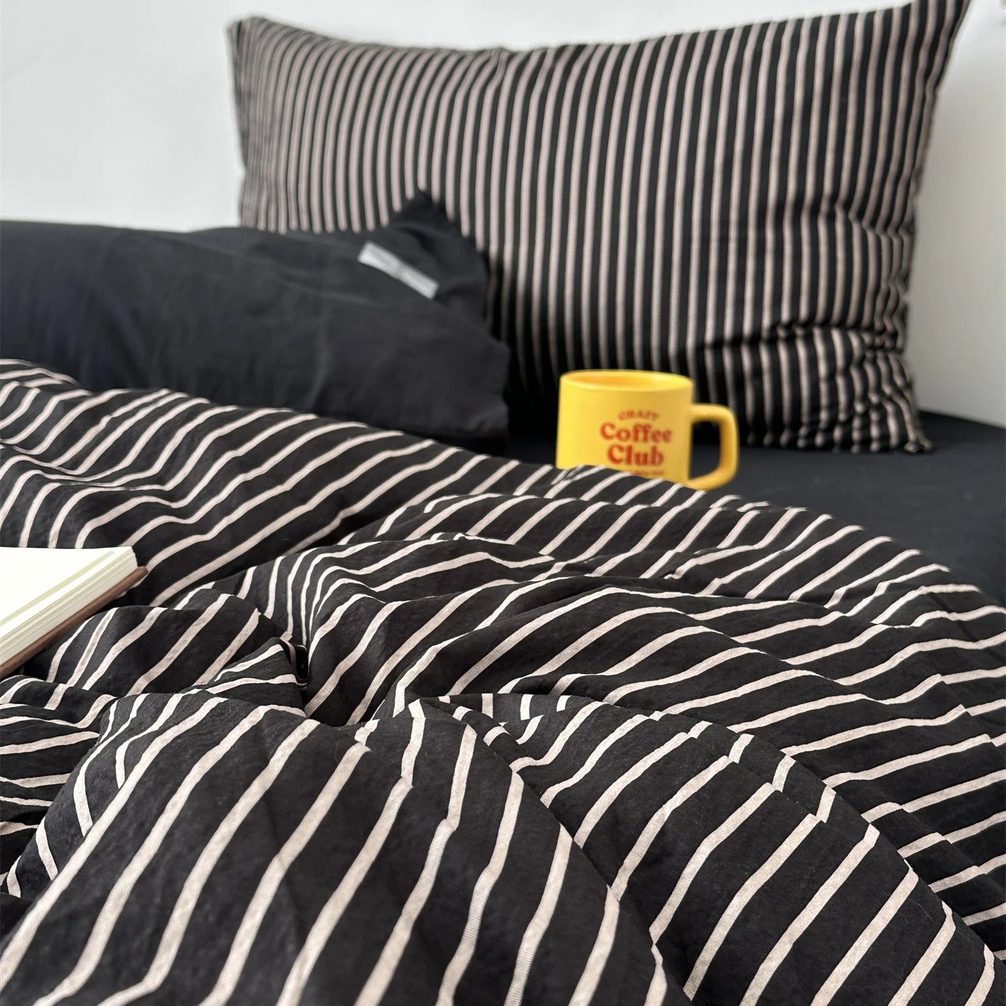 Minimalist Stripe Bedding Collection - WhisperLinens