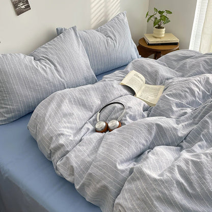 Soft Pinstripe Bedding Collection