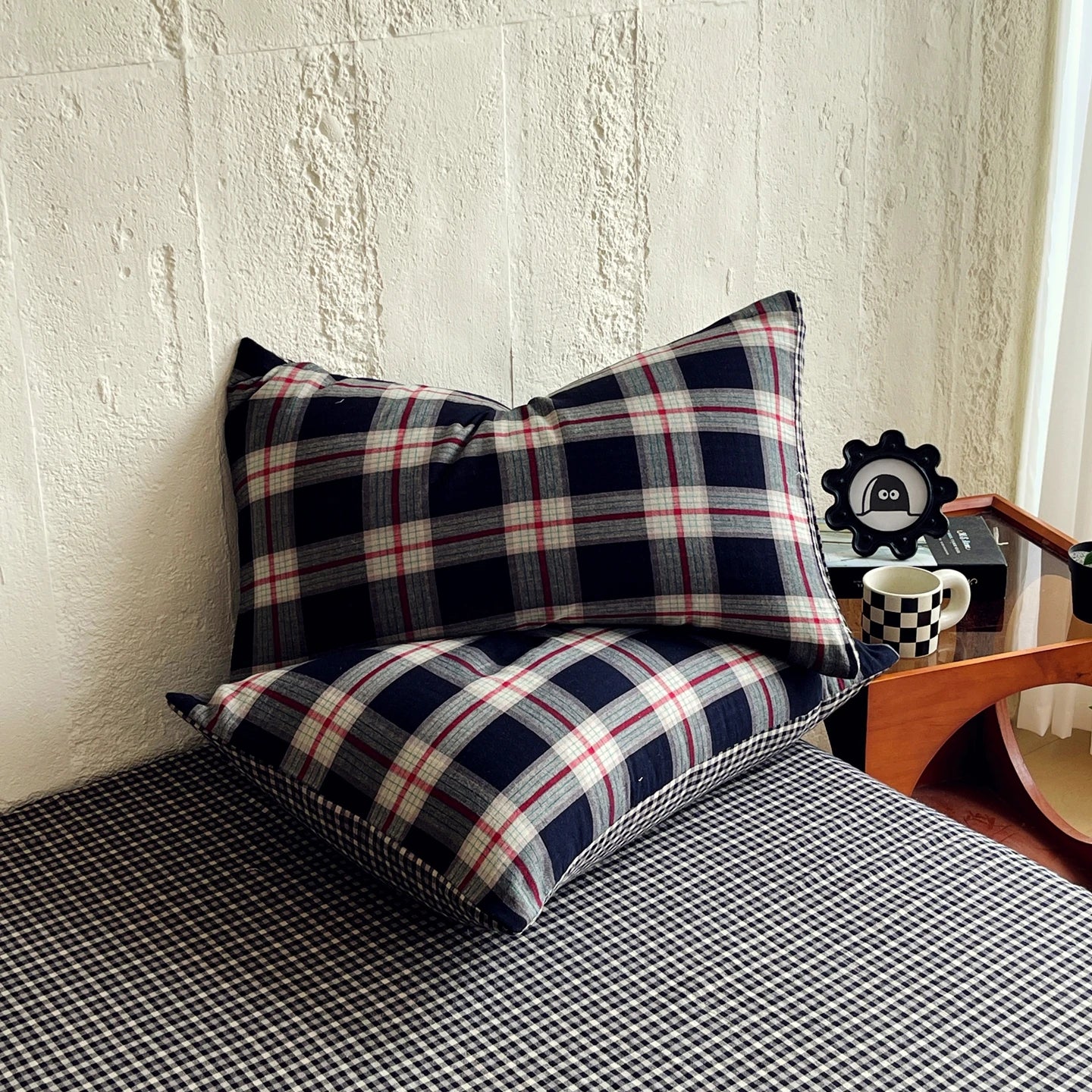 Heritage Plaid Cotton Bedding Set
