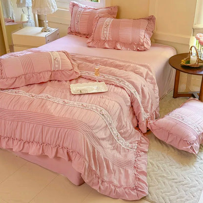 Romantic Ruffle Bedding Set