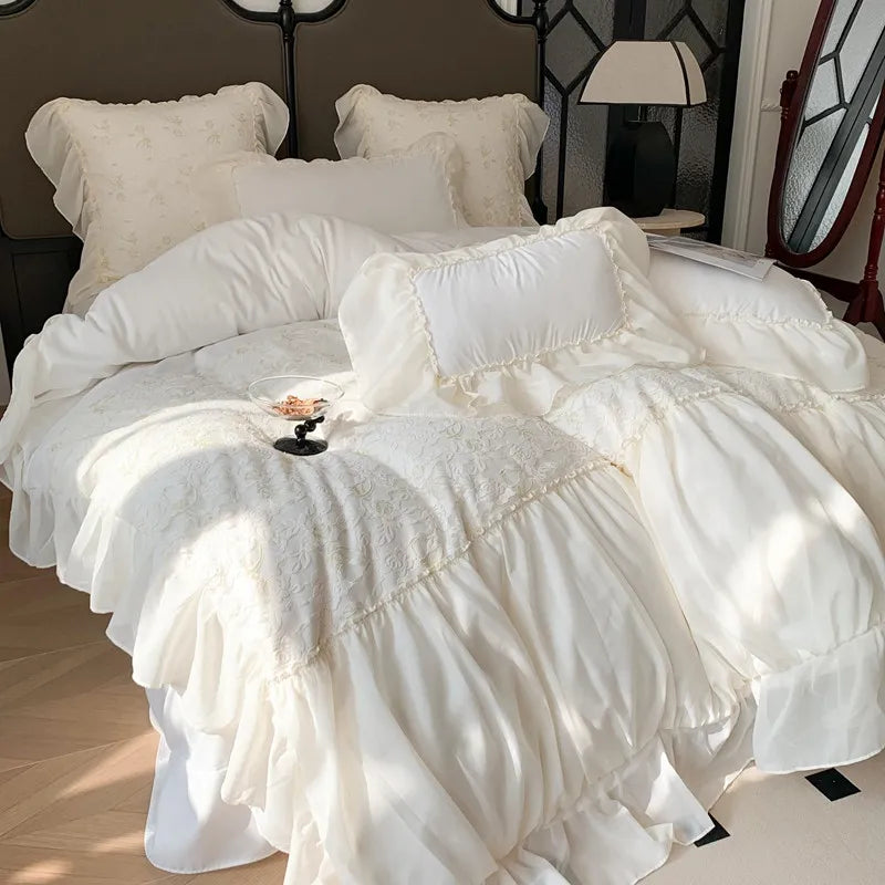 Luxe Ruffle Bedding Set