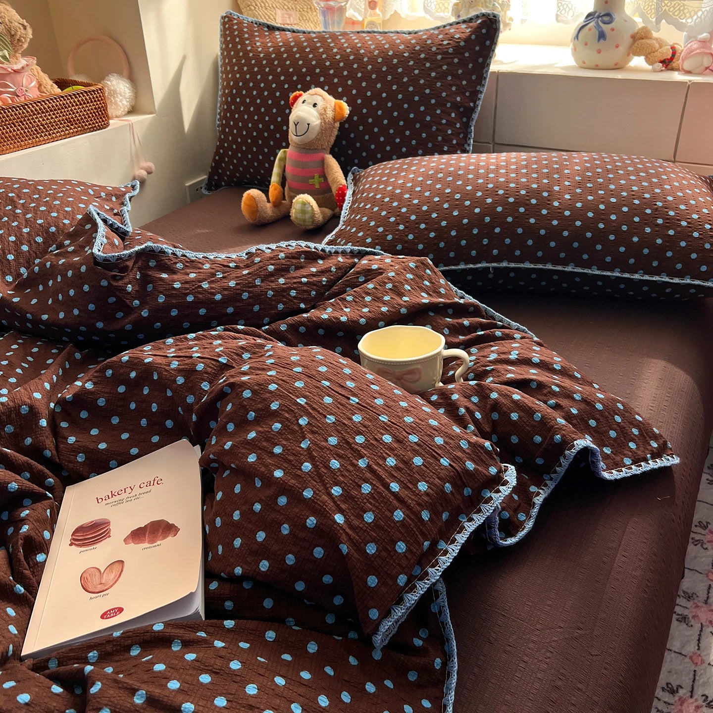 Retro Dot Polka Dot Bedding Collection
