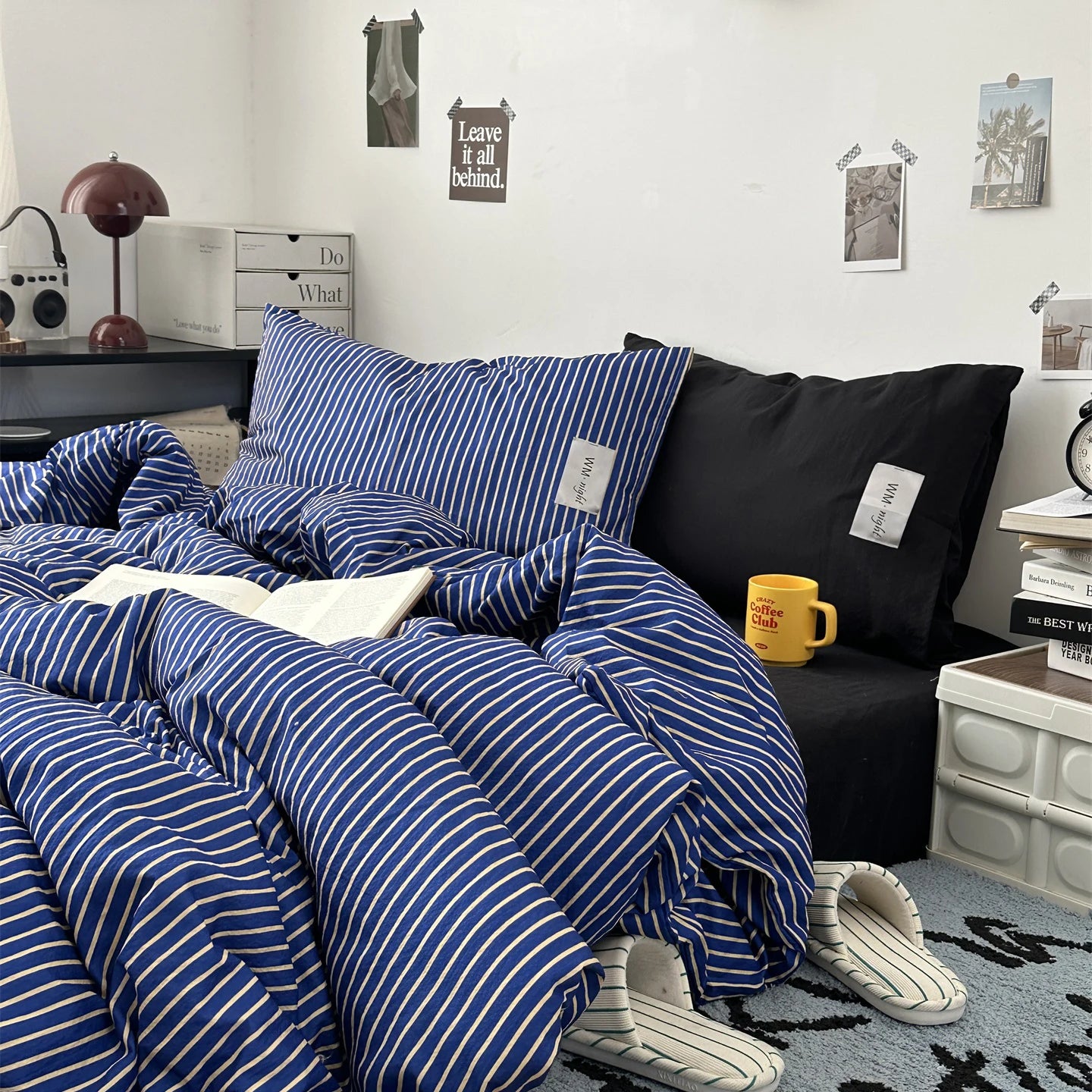 Minimalist Stripe Bedding Collection - WhisperLinens
