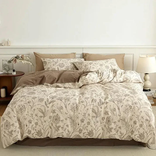 Rustic Floral Bedding Set