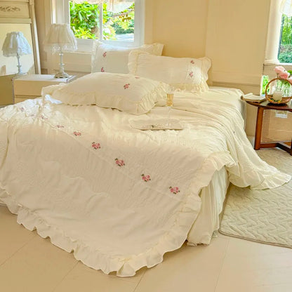 Romantic Ruffle Bedding Set