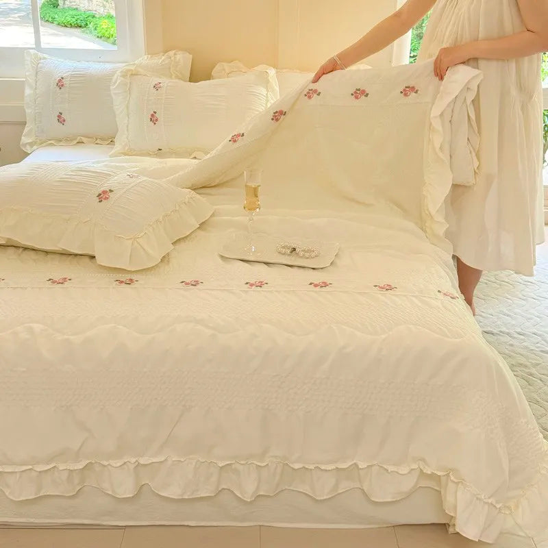 Romantic Ruffle Bedding Set