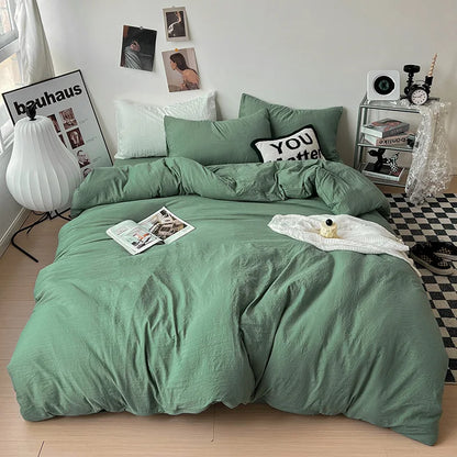 Washed Solid Bedding Collection