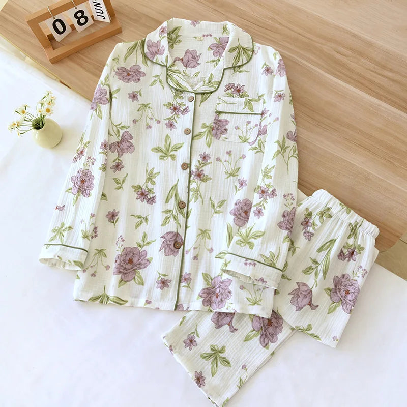 Cream Serenity Pajama Set