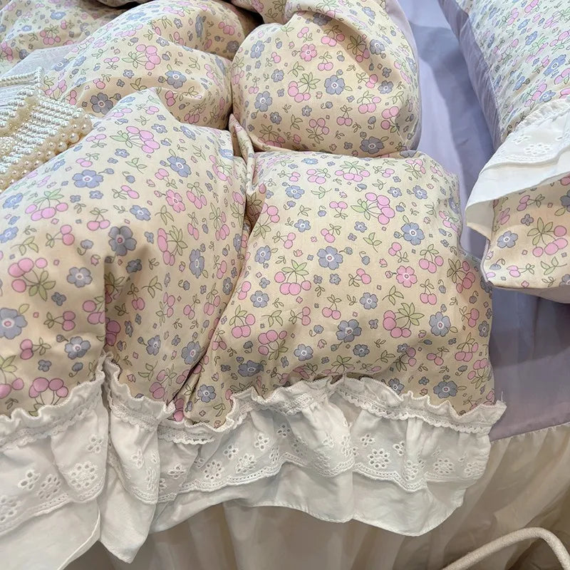 Pastel Floral Dreams Bedding Set