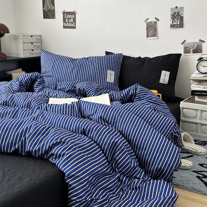 Minimalist Stripe Bedding Collection - WhisperLinens