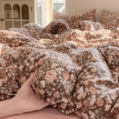Dusk Rose Floral Bedding Collection