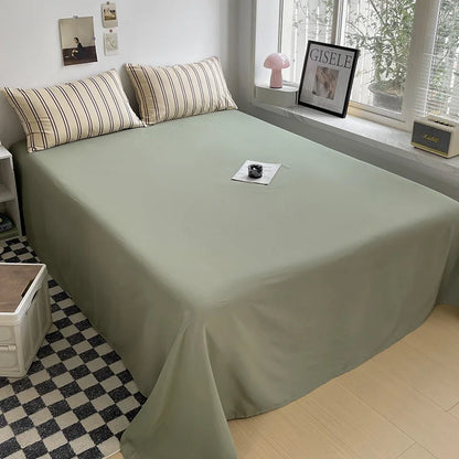 Cream & White Lines Striped Bedding Set – Cafe Inspired