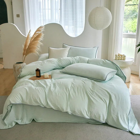 Elegance Essence Bedding Set / Light Green