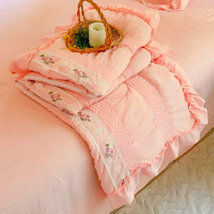 Romantic Ruffle Bedding Set