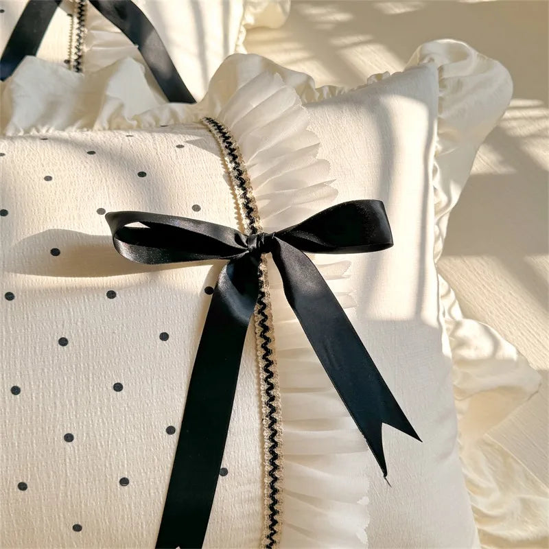 Sweet Bow Ruffle Bedding Collection
