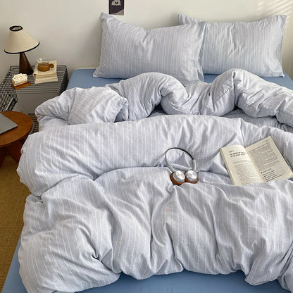 Soft Pinstripe Bedding Collection