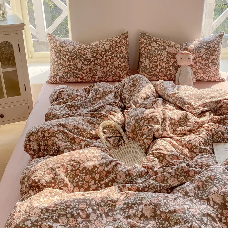 Dusk Rose Floral Bedding Collection