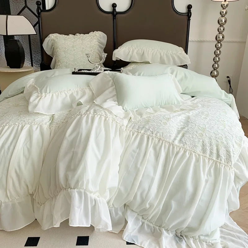 Luxe Ruffle Bedding Set