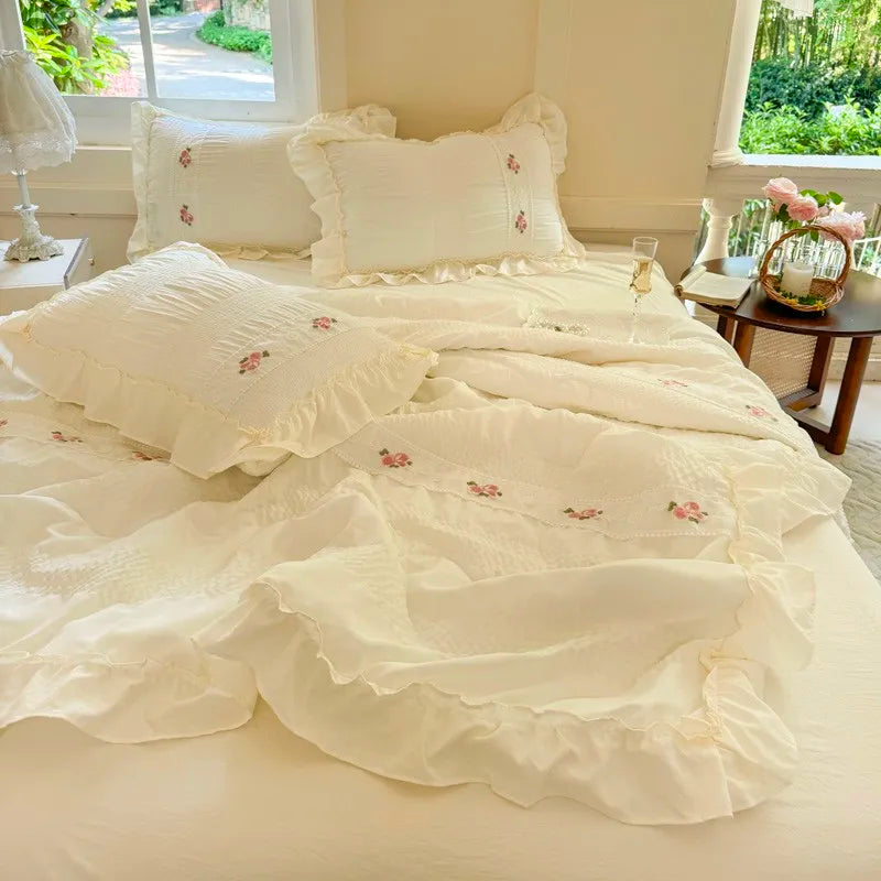 Romantic Ruffle Bedding Set