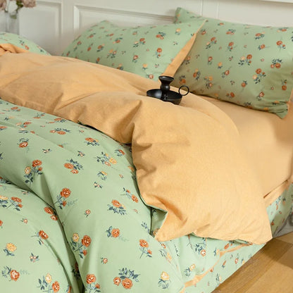 Mint Meadow Bedding Set