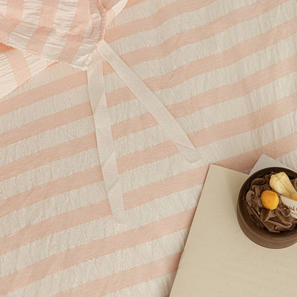 Seaside Seersucker Cotton Bedding Collection