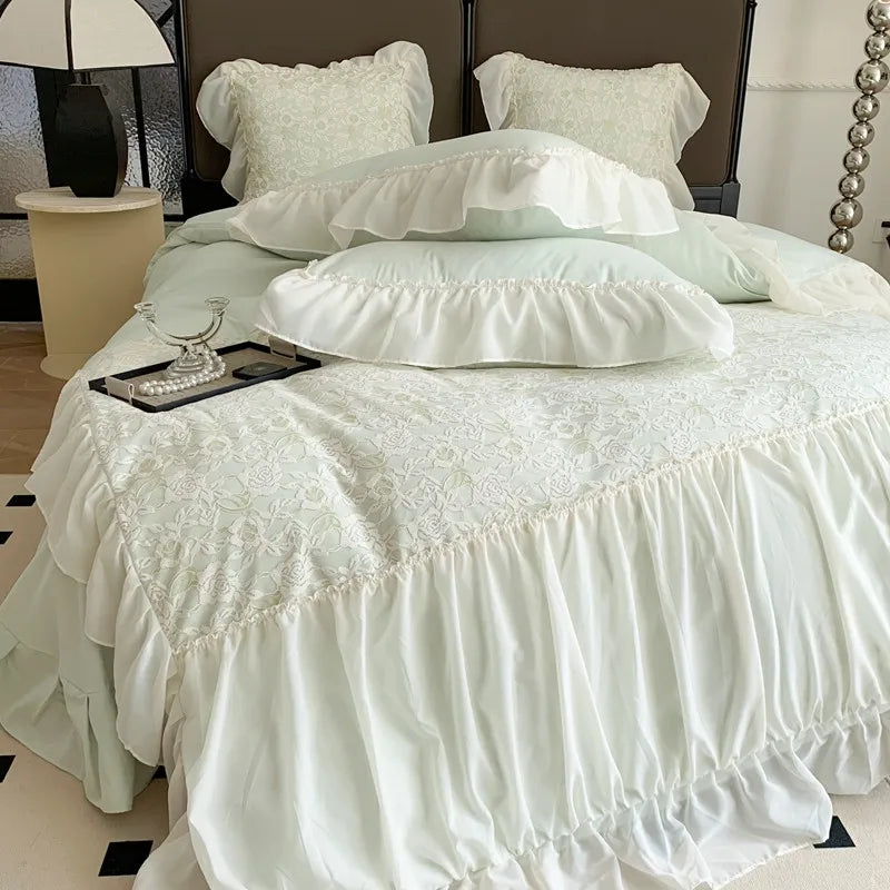 Luxe Ruffle Bedding Set