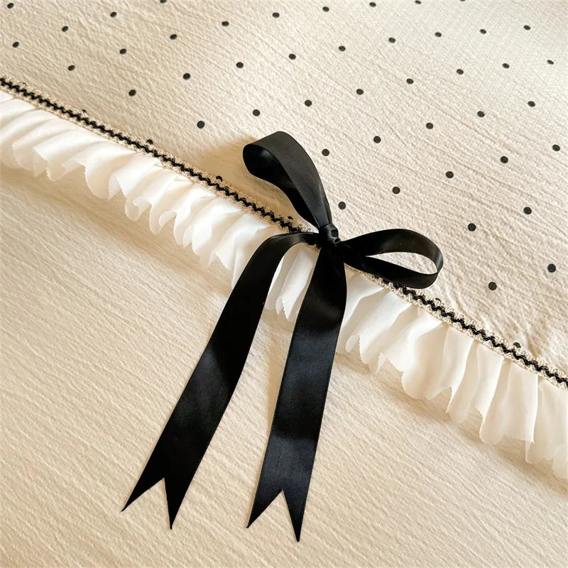 Sweet Bow Ruffle Bedding Collection