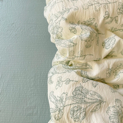 Botanical Sketch Floral Bedding Collection