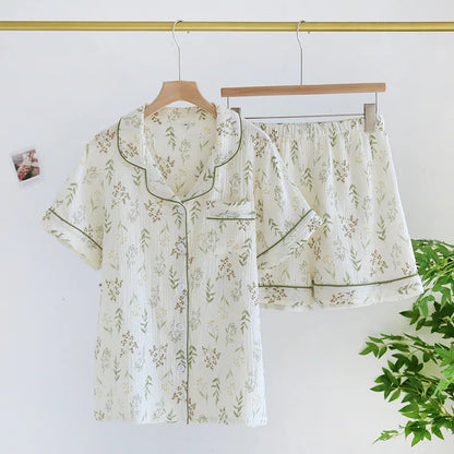 Sweetheart Cotton Pajama Set