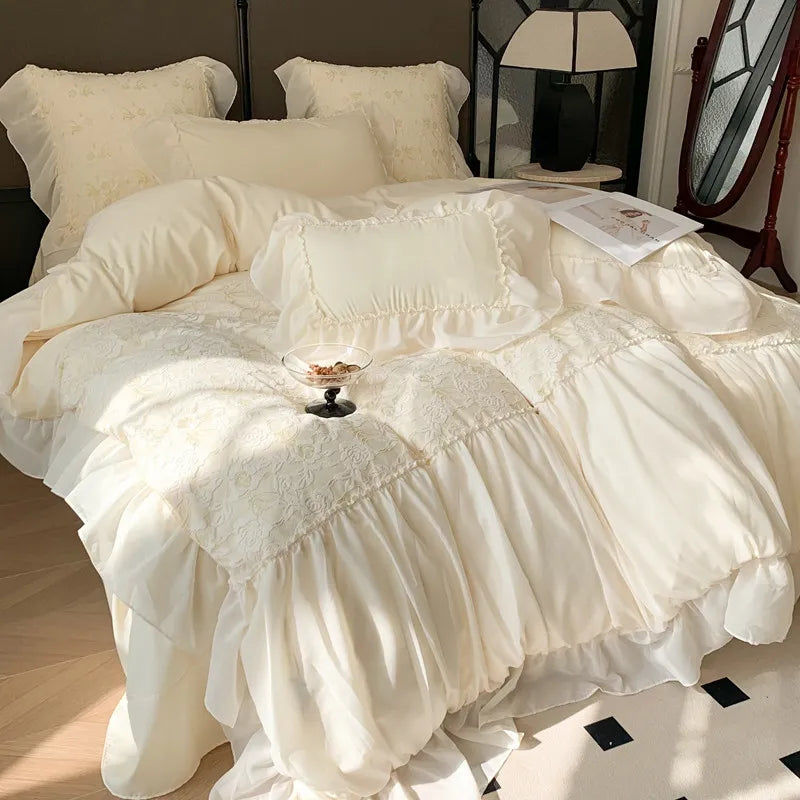 Luxe Ruffle Bedding Set