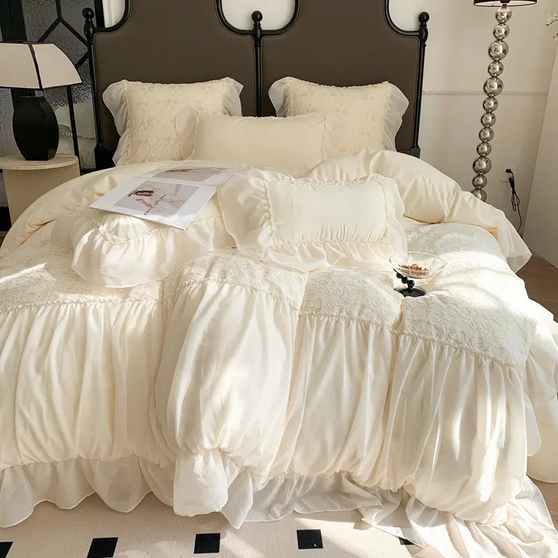 Luxe Ruffle Bedding Set