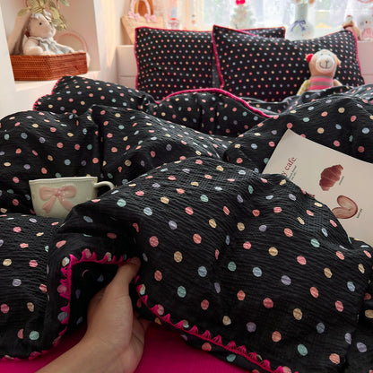 Retro Dot Polka Dot Bedding Collection